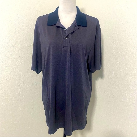PGA Tour Short Sleeve Logo Golf Polo Shirt (Men's X-Large ) Blue - Picture 1 of 7